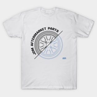 Silver WTNB Wheels JDM T-Shirt